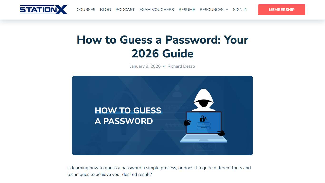 How to Guess a Password: Your 2026 Guide